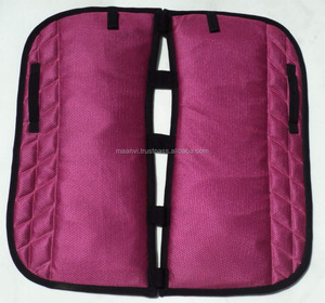 Customized Design Dressage Model Saddle Pad Airmesh Fabric With High Density <b>Cushion</b> Cotton Mesh Gel <b>Filled</b> for Horse Riding - Product Image 3