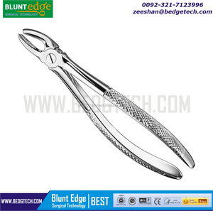 Vente en gros de forceps d'extraction dentaire manuels de haute qualité, les plus vendus, certifiés CE, instruments dentaires réutilisables - Product Image 4