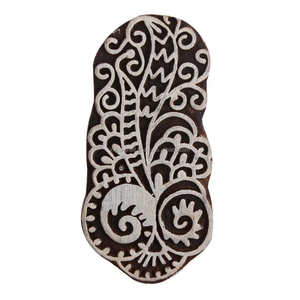 Bloques de Impresión textil de madera floral, arte decorativo artesanal, bloques de madera tradicionales indios hechos a mano - Product Image 1