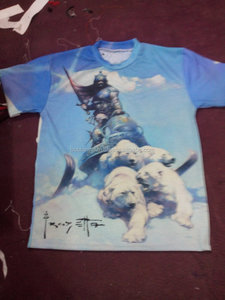 Camiseta de Manga Corta para Hombre con Estampado 3D por Sublimación, Diseño Nuevo, Superventas, Spandex/Poliéster, Estilo Hip Hop, Corte Regular - Product Image 3