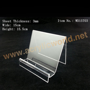 Thiết Kế Mới Nhựa <span class=keywords><strong>Acrylic</strong></span> Bar <span class=keywords><strong>Menu</strong></span> Holders/Bảng Lều Đứng - Product Image 3