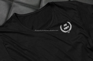 Hombres al por mayor 100% algodón de fondo redondo camisetas en blanco Color sólido Unisex manga corta Camiseta básica para hombres - Product Image 4