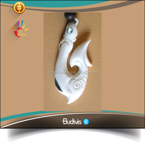 Manufacturer Maori Style Tribal Bone Carved in Handmade Pendant Jewelry From Bali Gift CLASSIC Shell <b>Charm</b> Pendants Ox Bone - Product Image 1