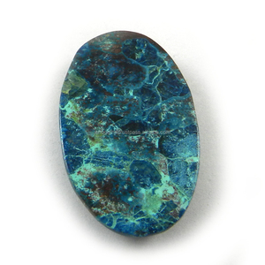 Pierres précieuses ovales pour bijoux, pierres naturelles, 11.90 gms, cabine 24x39mm, meilleure qualité, IG2489, livraison gratuite - Product Image 2