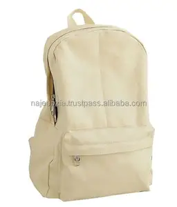 กระเป๋าเป้สะพายหลังผ้าใบที่มีโลโก้ที่กำหนดเองต่ำ MOQ - Product Image 1