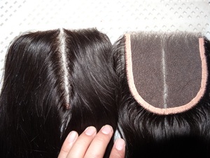 ヘアレースクロージャーインドレミー