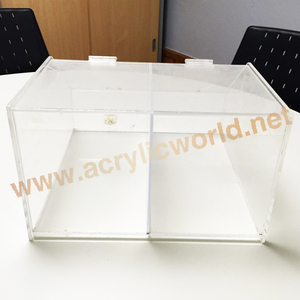 กล่องใส่ขนมอะคริลิค กล่องโชว์ขนม ลูไซต์ กล่องใส่ขนมแบบตั้งโต๊ะ - Product Image 4