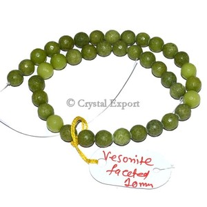 2017 colección caliente vesonita cuentas facetadas hebras 10mm venta al por mayor cuentas de piedras preciosas hebras comprar cuentas de piedra facetada - Product Image 1