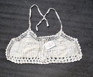 บราถักโครเชต์ผ้าฝ้าย,แบบแฮนด์เมด - Product Image 2