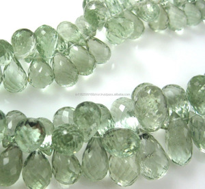 Améthyste naturelle semi-précieuse taille libre larme forme pierre précieuse en vrac au prix d'usine de gros du fabricant - Product Image 2