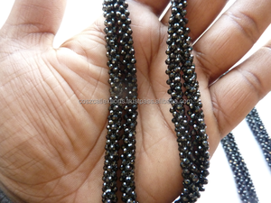 Collier de perles de spinelle noir vintage en gros pour mariage et fête-Fabricant - Product Image 3