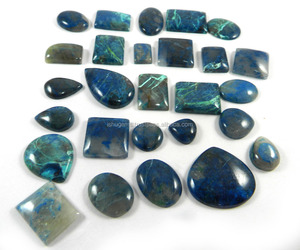 Paquete de regalo de 27 piezas Shattuckite Forma libre 100 GRM Cabochon, Gema IG0593 - Product Image 1