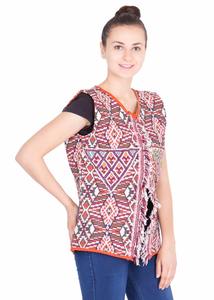 Chaleco de Mujer Bordado a Mano de Estilo Tribal Étnico Banjara Indio Tradicional que Refleja la Identidad Cultural - Product Image 4