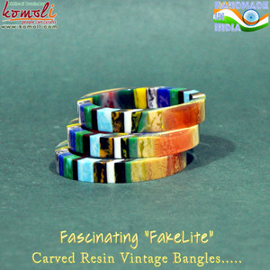 Multi color cuadrado indio a granel de moda de encargo de la joyería de las mujeres pulsera de brazalete de resina - Product Image 4