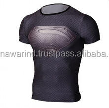 Rashguard de compression MMA imprimé sur mesure de haute qualité pour homme, décontracté d'été, taille mi-haute, longueur genou, imperméable, grande taille, en nylon - Product Image 2