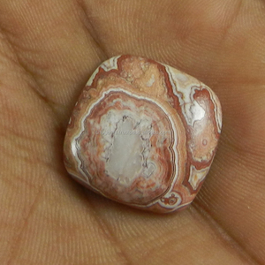 Ágata Crazy Lace Natural, 21 mm, Corte Cuadrado Cojín, 4.15 g, Gema Suelta - Product Image 4