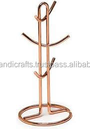 Support mural pour tasses Moscow Mule, support en fil de cuivre pour tasses, arbre à tasses de cuisine - Product Image 6