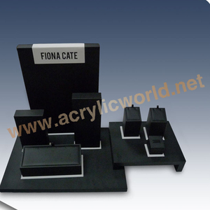 Principales de la palanca de moda personalizada acrílico collar de la joyería al por mayor soporte de pantalla - Product Image 4