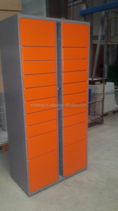 Vente en gros Casiers électroniques intelligents Armoire métallique en acier assemblée pour le bureau et les lieux publics pour le stockage sécurisé des colis - Product Image 3