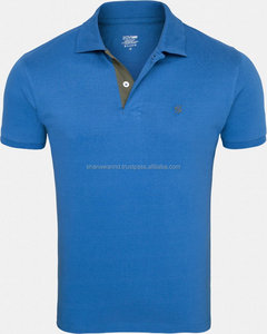 Polo de hombre bordado con logotipo personalizable, ropa de trabajo de manga corta con solapas para publicidad - Product Image 1