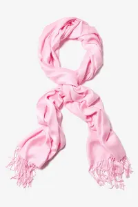 玫瑰粉色pasmina粘纤围巾pashmina披肩pasmina围巾