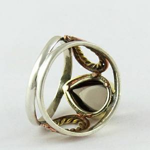 Cuarzo ahumado perfecto Anillo de Plata de Ley 925, plata 925 - Product Image 5