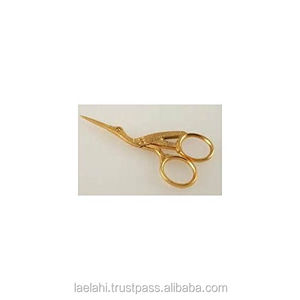 Tijeras Vintage con forma de cigüeña, tijeras de sastre de acero inoxidable para confección, tela bordada afilada para coser - Product Image 4