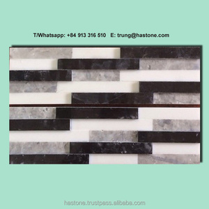 Azulejo de pizarra de cultura pulida de diseño moderno Resistencia a la erosión antiácida para uso en el baño - Product Image 1