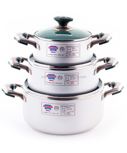 Vente en gros au meilleur prix d'ustensiles de cuisine anodisés ustensiles de cuisine de haute qualité ensemble de casseroles de cuisson - Product Image 5