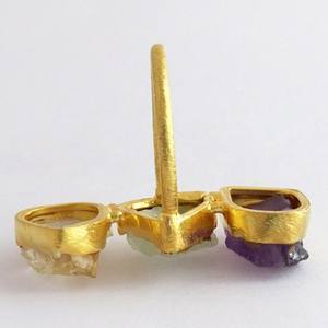 การออกแบบที่ไม่ซ้ำกัน!! แฟนซีรูปร่างหลายอเมทิสต์อควอมารีน925แหวนเงินสเตอร์ลิงออนไลน์เครื่องประดับเงิน,เครื่องประดับเงิน - Product Image 6