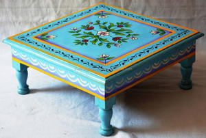 โชวกีไม้ทาสีด้วยมือจากอินเดีย - Product Image 3