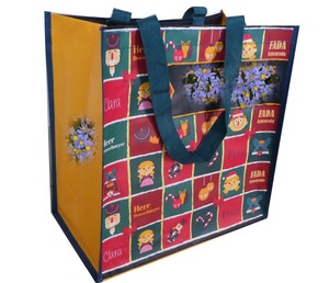 Bolsas de Compra Reutilizables de Polipropileno Tejido y No Tejido EVERGREEN Vietnam con Impresión CMYK, Estilo con Asas, Fábrica Auditada por BSCI - Product Image 4