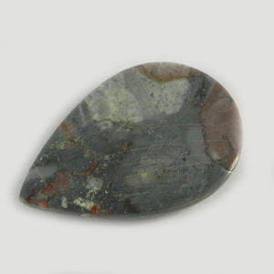 Picasso — Cabochon ours jaspe 31x22mm, 5.60 gms, pierre précieuse, haute qualité, en vrac, livraison gratuite - Product Image 2