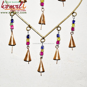 ตกแต่งเหล็กดัดแขวนรูปหัวใจลมตีระฆังสำหรับบ้านสวนตกแต่งในร่ม - Product Image 3