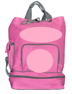 jiu jitsu gi material back pack (pink color)