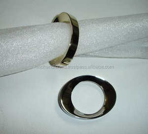 ที่ใส่ผ้าเช็ดปากดีไซน์วินเทจใหม่ ทำจากสแตนเลส ทองเหลือง และนิกเกิล ของตกแต่งโต๊ะสำหรับงานปาร์ตี้และห้องครัว มีสินค้าพร้อมส่ง - Product Image 2