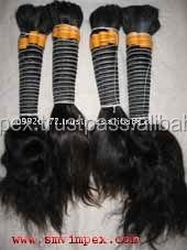 Pelo humano indio de alta calidad, pelo natural a granel sin procesar - Product Image 5