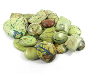 Cabochon Web de pierre précieuse naturelle, 13/29 pièces, 100 gms, forme libre, ag0486 - Product Image 4