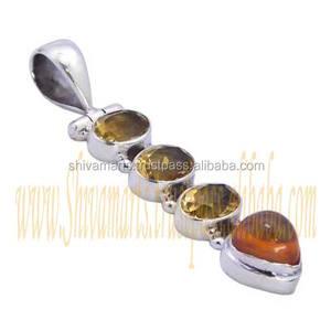Colgante de ópalo etíope de Plata de Ley 925, joyería fina de múltiples piedras preciosas con estilo Vintage chapado en oro, proveedor de joyería de confianza - Product Image 2