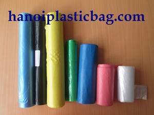 Bolsas de Basura Biodegradables de HDPE Coloridas en Rollo con Refuerzo Lateral y Asa Tipo Chaleco - Product Image 4