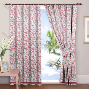 Indian Hand Block Printed <b>Door</b> Drapery <b>Panel</b> Sheet Window Valance <b>Curtain</b> - Product Image 1