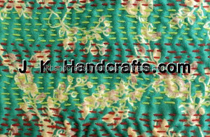 ผ้าคลุมไหล่/ผ้าพันคอผ้าฝ้ายวินเทจทำด้วยมือ - Product Image 3