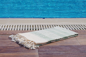 Anatolia Pestemal Serviettes turques, Peshtemal, Hamam Serviettes Couverture en gros-Antrasite Collection fabrication turque - Product Image 5