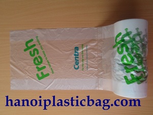 HDPE/LDPE printed bag on roll in Vietnam factory price - Product Image 4