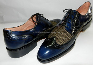 Men's Custom Logo Office Casual Oxford Leather Shoes <b>Comfortable</b> Walking Genuine Leather <b>Insole</b> Slip-On for Height Increasing - Product Image 2