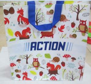 KD1936 Ecológico Reutilizable PP Tejido Bolsa de compras Patrón de letras Bolsa de promoción no tejida para la vida diaria Vietnam - Product Image 2