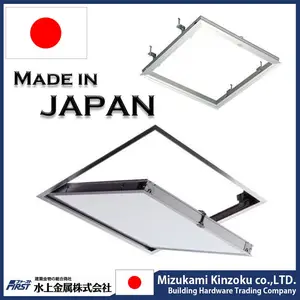 Hafif ve en çok satan paslanmaz çelik menteşeli erişim paneli, yüksek performanslı japonya'da üretilmiştir.