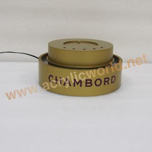 High Quality Acrylic led illuminated beer display Led single wine bottle display wine display counter - Product Image 3