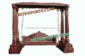 Wedding Designer Royal <b>Swing</b> Indian Wedding <b>Swings</b> <b>Wooden</b> <b>Swings</b> Premium Quality Wedding <b>Swing</b> Jhoola UK USA Canada Customized - Product Image 3