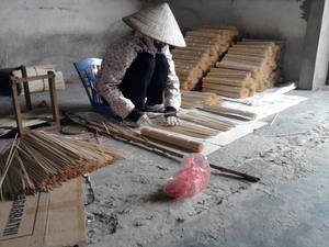 อุปกรณ์ตกแต่งสวนทรงกลมทำจากไม้ไผ่อุปกรณ์ตกแต่งสวนสำหรับพื้นที่กลางแจ้งหรูหราและเป็นมิตรกับสิ่งแวดล้อม - Product Image 3